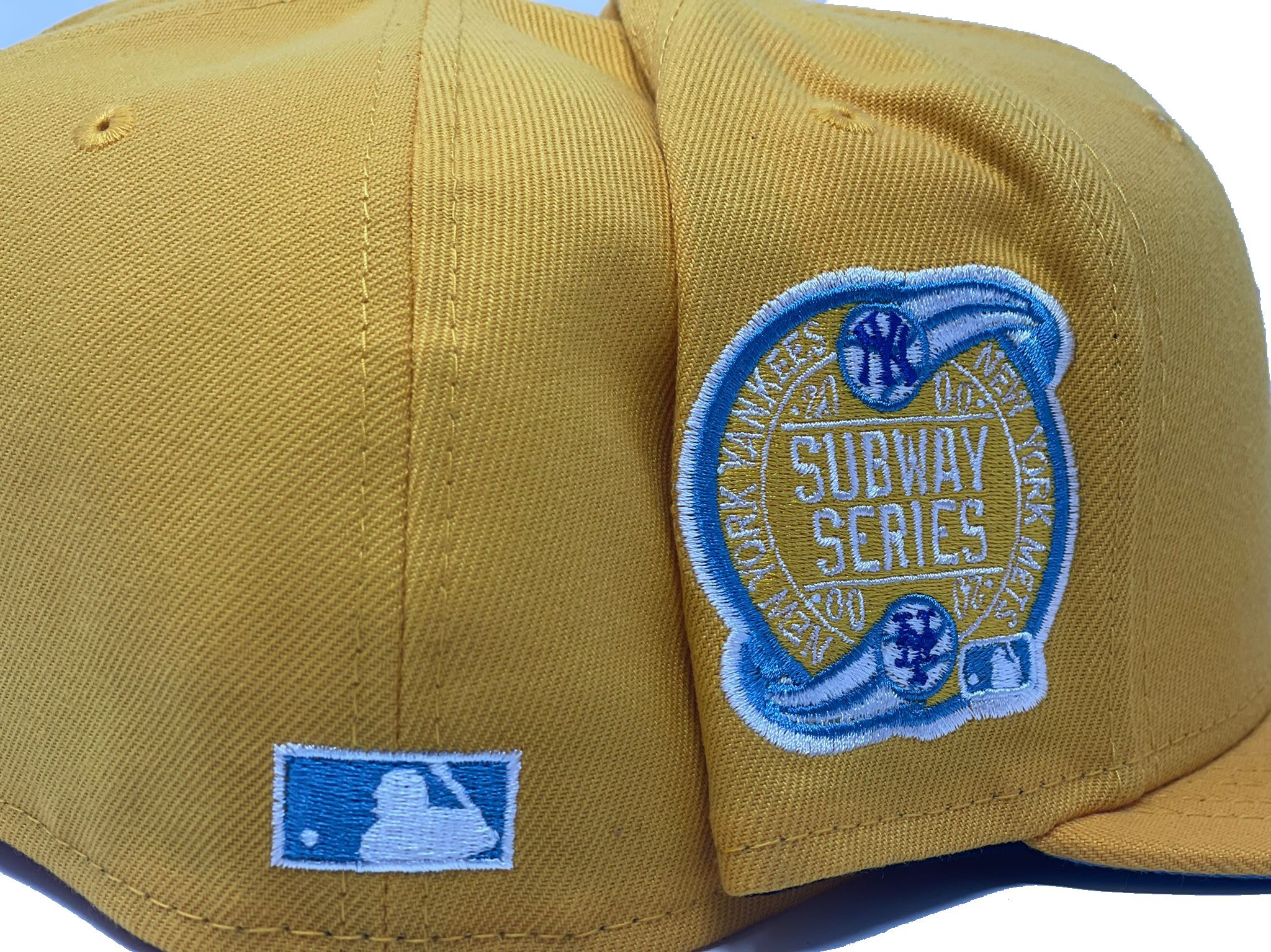 Yellow New York Yankees Subway Series Custom New Era Fitted Hat – Sports  World 165