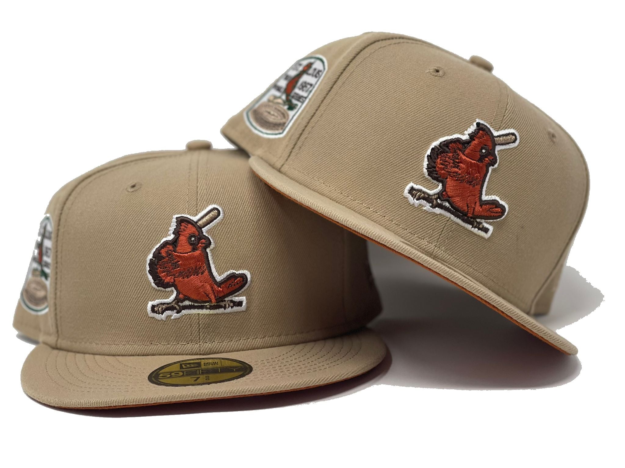 New Era 59Fifty St. Louis Cardinals￼ Fitted Hat Camel Edition