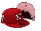 Red Washington Nationals 2019 World Series New Era Fitted Hat