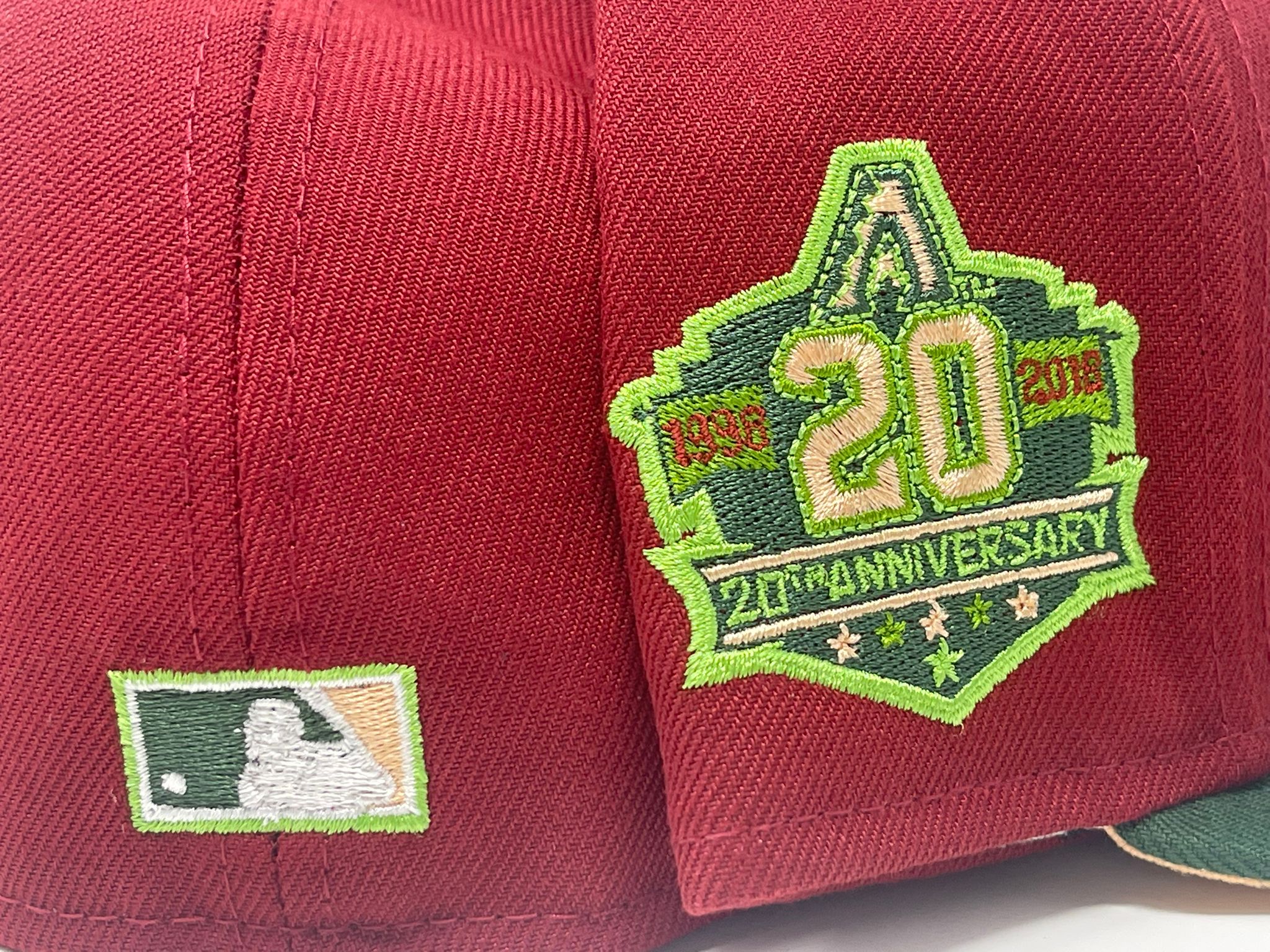 ARIZONA DIAMONDBACKS 20TH ANNIVERSARY PEACH BRIM NEW ERA FITTED