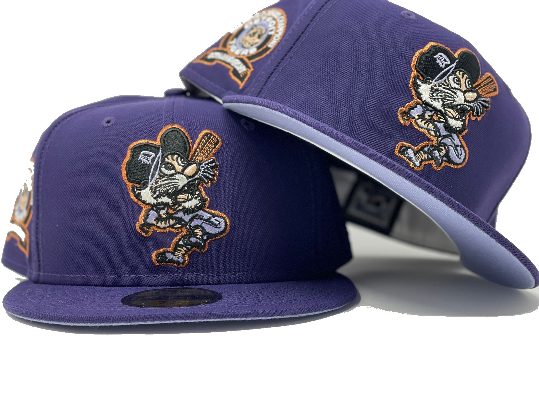 New Era Purple Detroit Tigers Vice 59FIFTY Fitted Hat