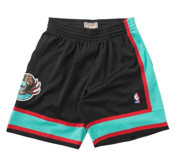 Memphis Grizzlies Mitchell & Ness 2001-02 Black Swingman Shorts