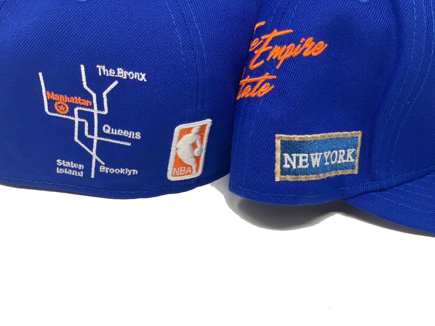 Royal Blue New York Knicks NBA City Transit Collection By New Era