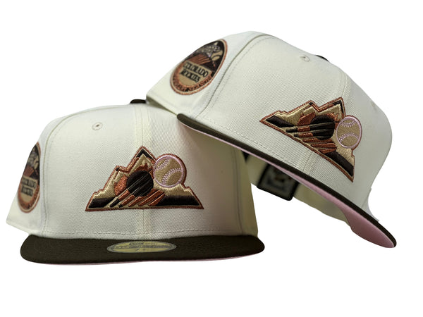 COLORADO ROCKIES 20TH ANNIVERSARY NEAPOLITAN ICE-CREAM PINK BRIM NEW –  Sports World 165