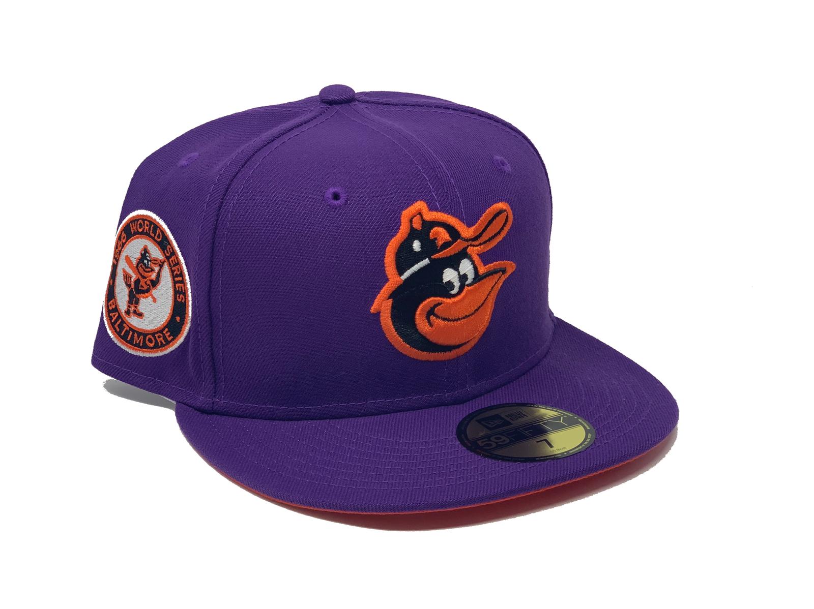 Baltimore Orioles New Era 3 Tone White/Orange/Black Bill 1964-1965  Cooperstown Logo 59FIFTY Fitted Hat