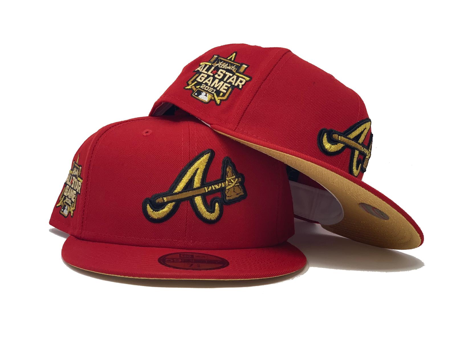 Red Atlanta Braves 2021 all star game 59fifty New Era Fitted Hat – Sports  World 165