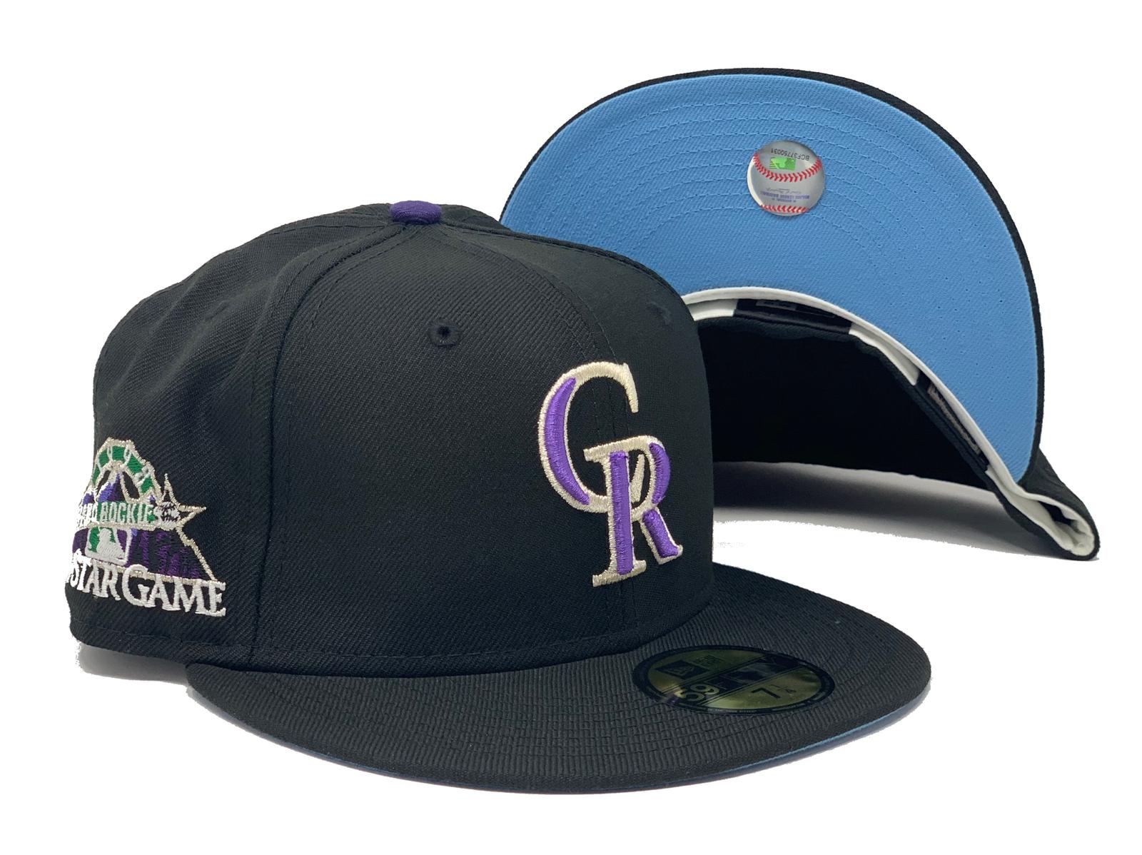 Colorado Rockies New Era 1998 MLB All-Star Game Navy Undervisor 59FIFTY  Fitted Hat - Gray/Red