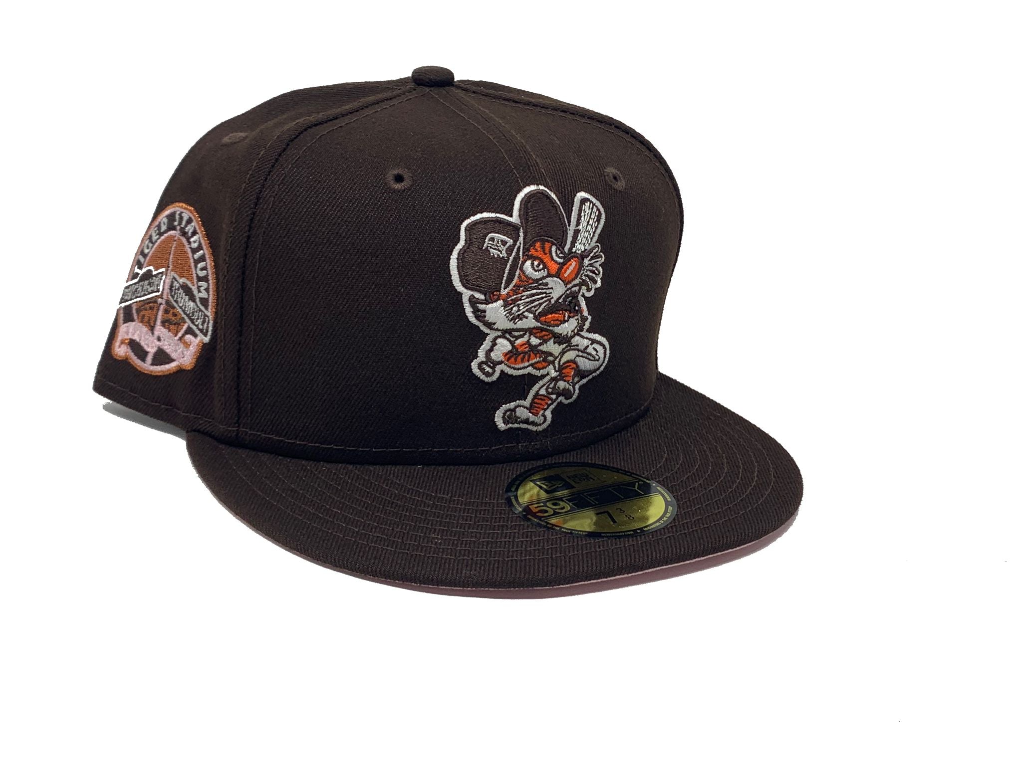 Deep Brown Detroit Tigers 59fifty Custom New Era Fitted Hat – Sports World  165