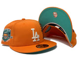 Tango Orange Los Angeles Dodgers 40th Anniversary New Era Fitted