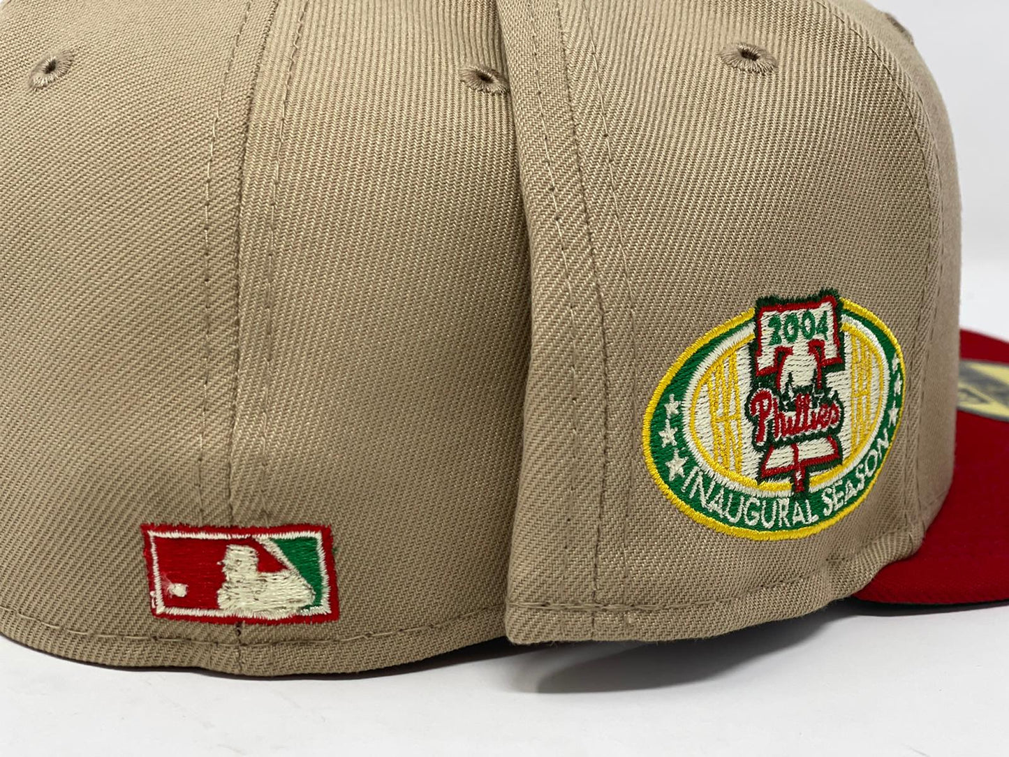 PHILADELPHIA PHILLIES 2004 INAUGURAL SEASON "COLOR BLIND" PACK NEW ERA FITTED HAT