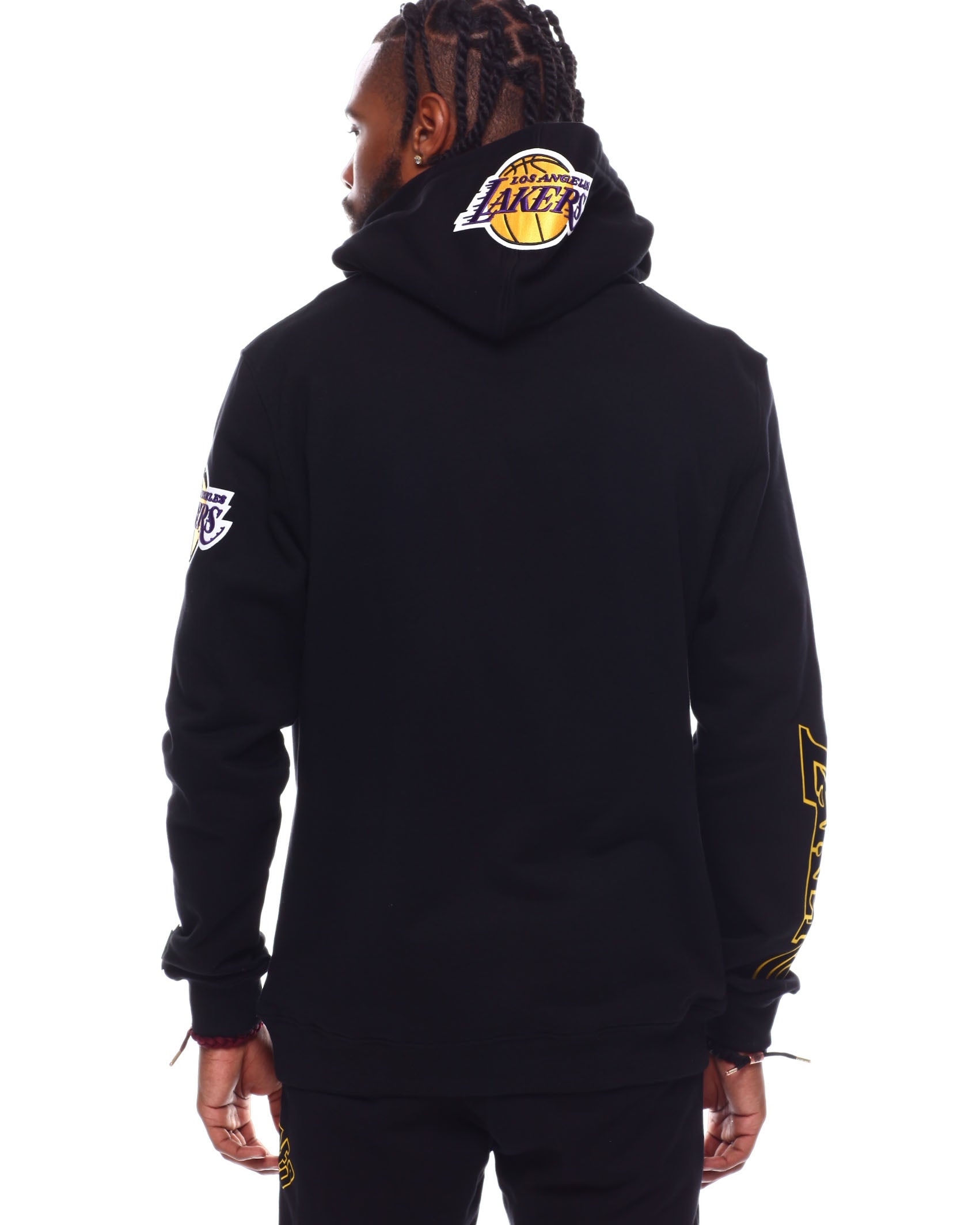 NBA Los Angeles Lakers Pro Standard Stacked Logo Hoodie