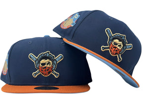 New Era Orange/Navy Houston Astros 2022 World Series Champions Alternate Side Patch 59FIFTY Fitted H