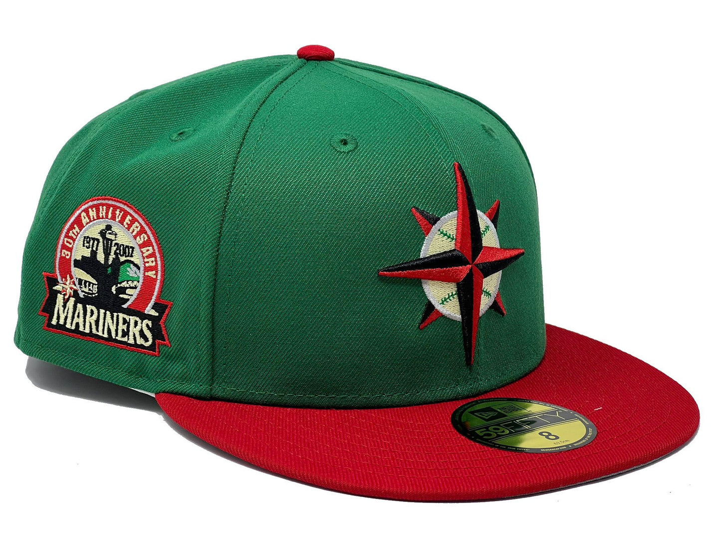 Seattle Mariners 30th Anniversary "Xmas Pack" New Era Fitted Hats