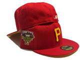 PITTSBURGH PIRATES 2008 ALL STAR GAME RED YELLOW BRIM NEW ERA FITTED HAT