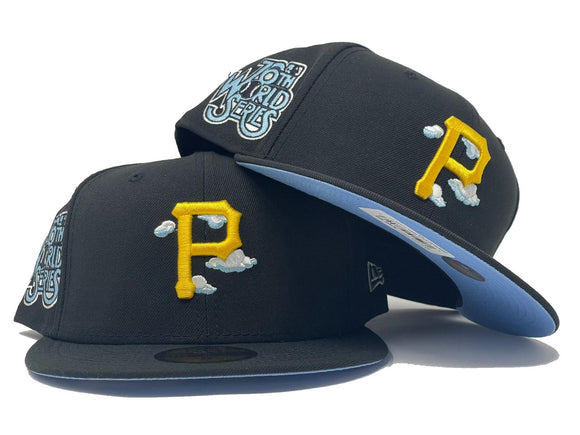 PITTSBURGH PIRATES 1979 WORLD SERIES COMIC CLOUD PACK ICY BRIM NEW ERA FITTED HAT