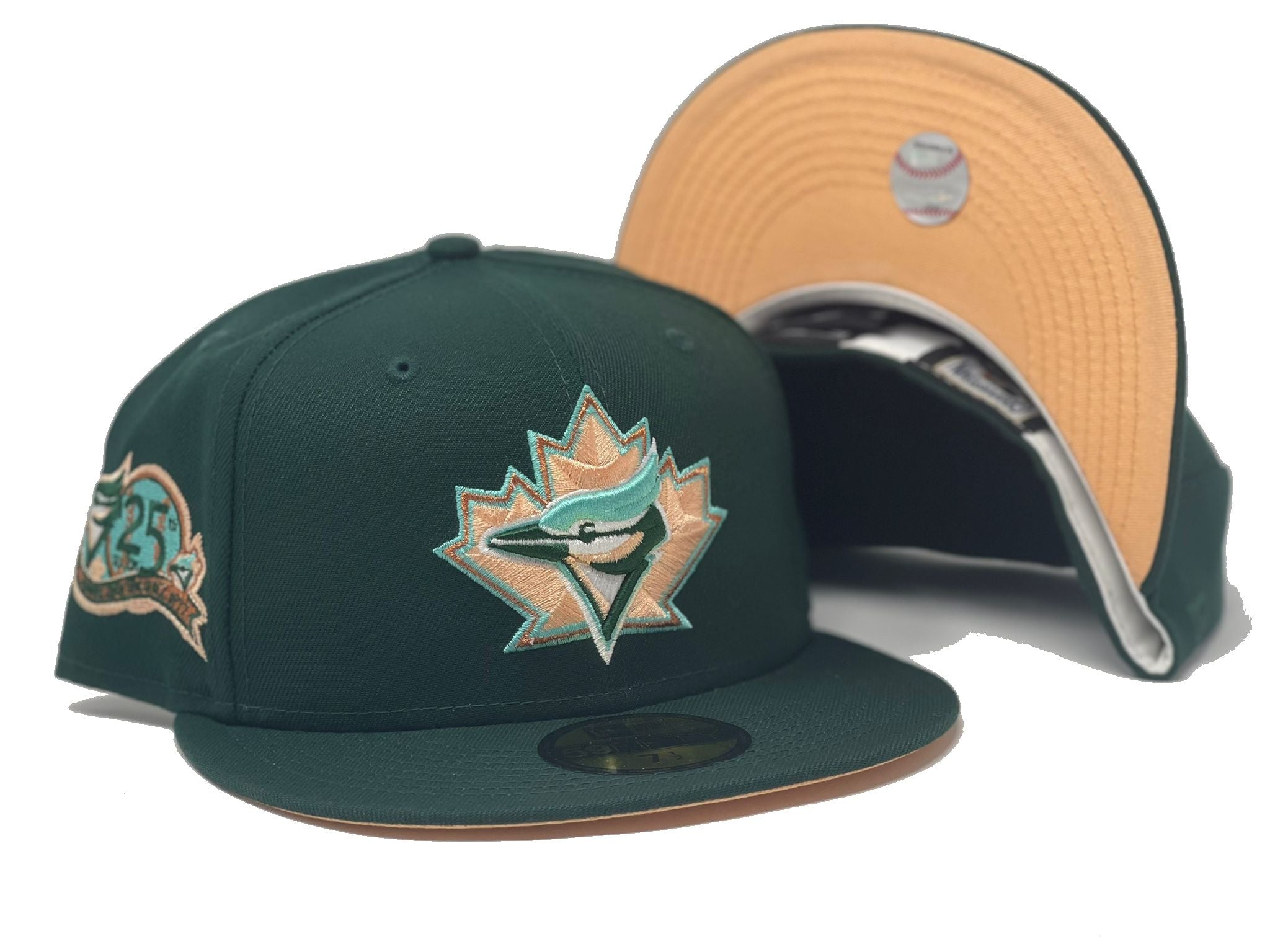 Toronto Blue Jays New Era 25th Anniversary Cyber 59FIFTY Fitted Hat -  Gray/Green