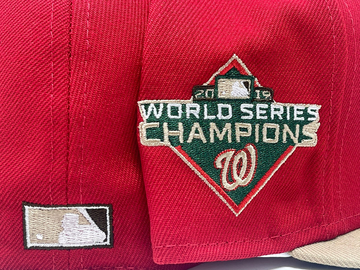 WASHINGTON NATIONALS 2019 WORLD SERIES GREEN BRIM NEW ERA FITTED HAT