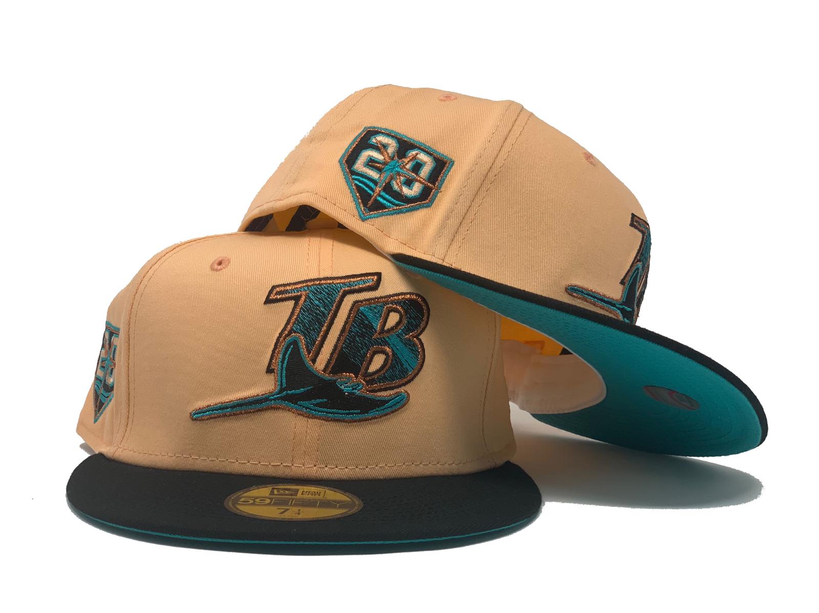 New Era Tampa Bay Rays Fitted Hat 20th Anv Side Patch 59FIFTY Size