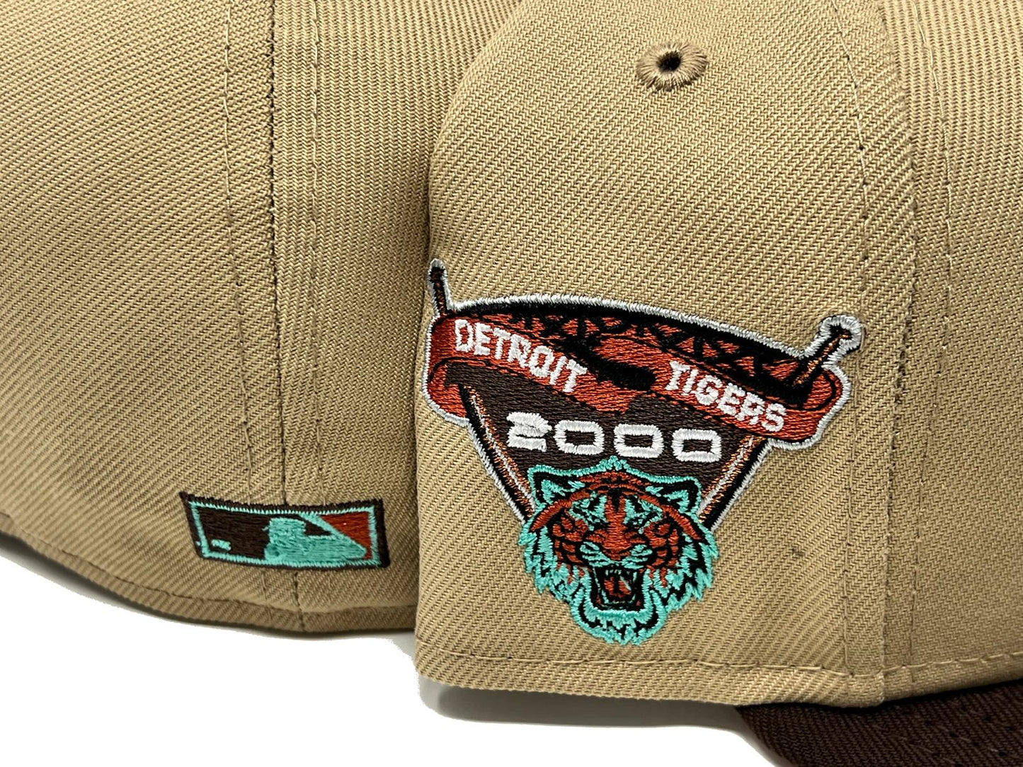 Detroit Tigers2000 All Star Game "Dirty Autumn Collection" Flight Orange Brim New Era Fitted Hat