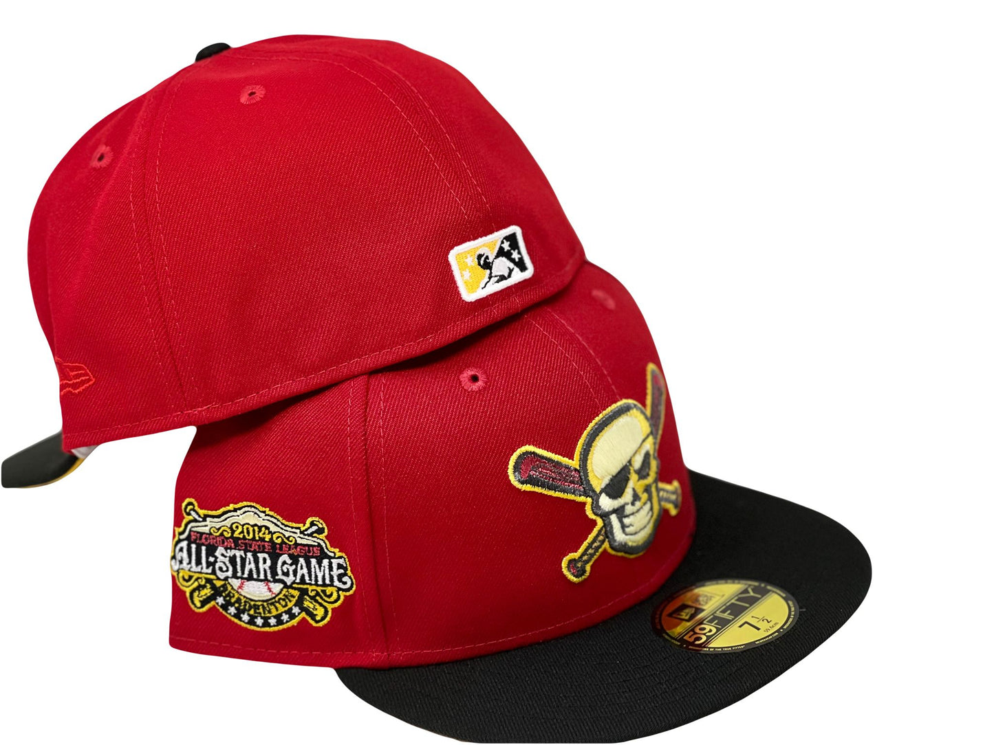 Bradenton Marauders 2014 Florida State League All Star Game Yellow Brim New Era Fitted Hat