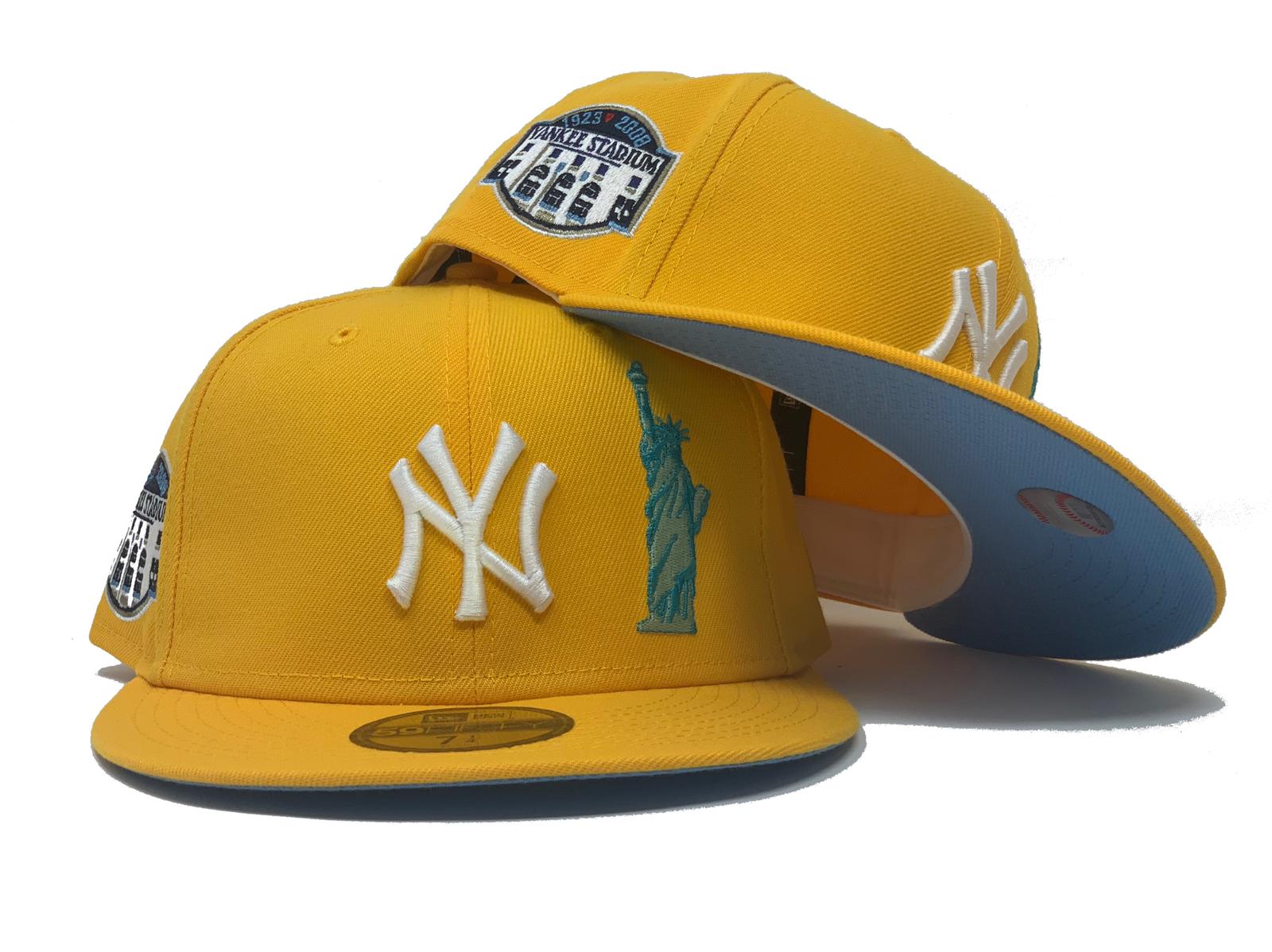 Taxi Yellow New York Yankees Statue of Liberty New Era Fitted Hat – Sports  World 165