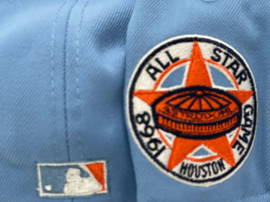 Sky Blue Houston Astros 1986 All Star Game Custom New Era Hat