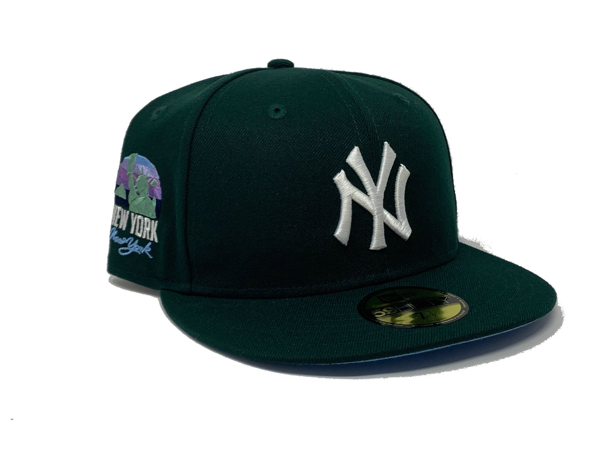 Dark Green New York Yankees Statue of Liberty 59fifty New Era Fitted