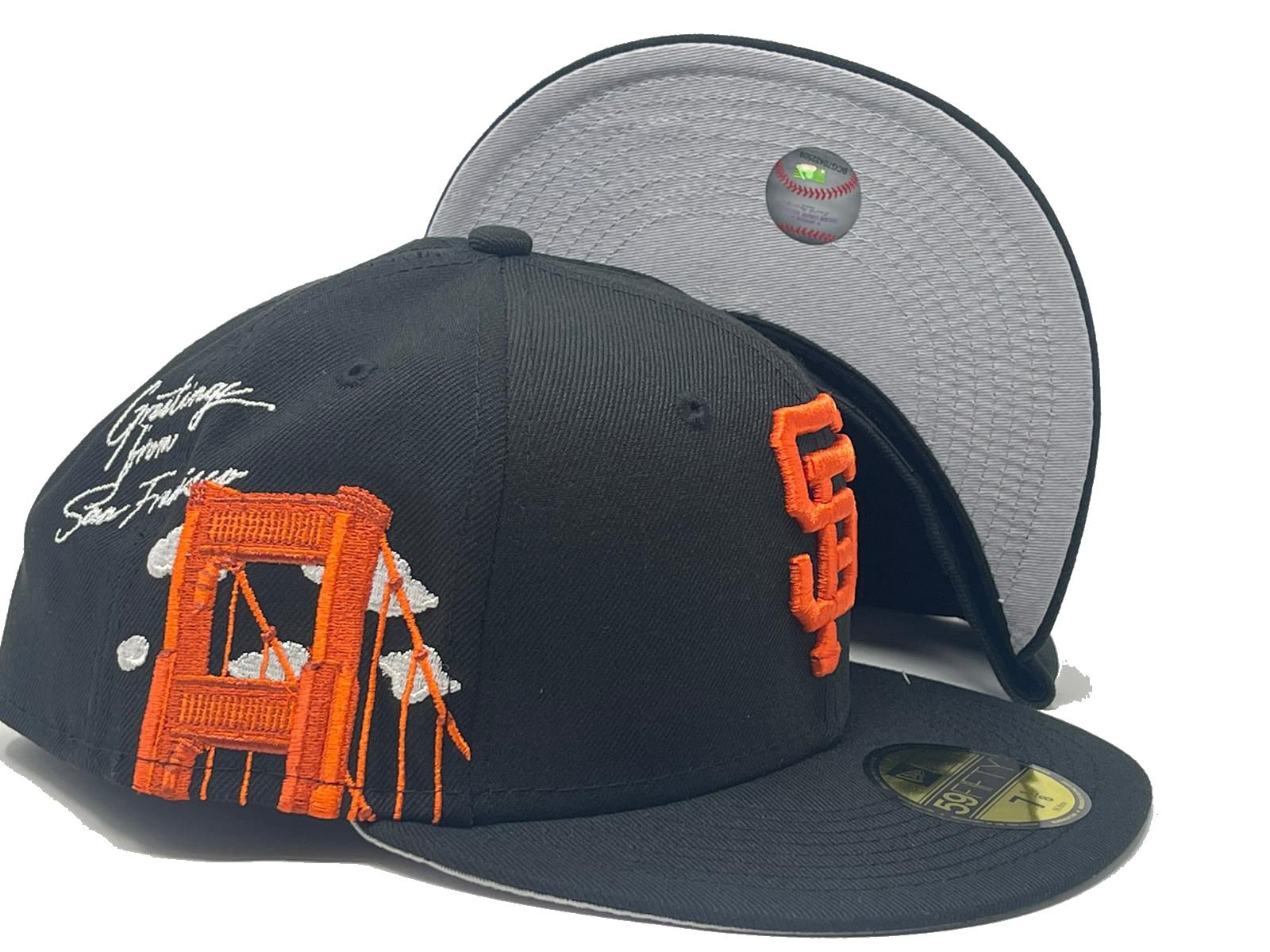 San Francisco Giants New Era Cloud Icon 59FIFTY Fitted Hat - Black 7