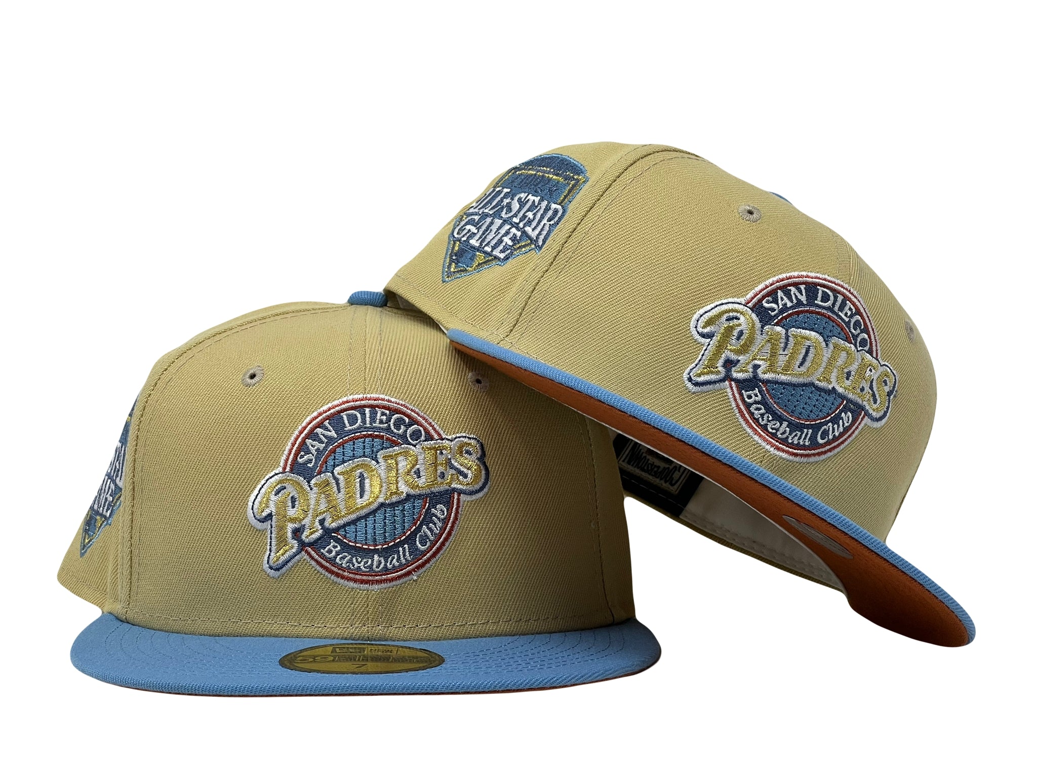 Newera 59FIFTY San Diego Padres ASG 92 Sky Blue Fitted Hat 73/8