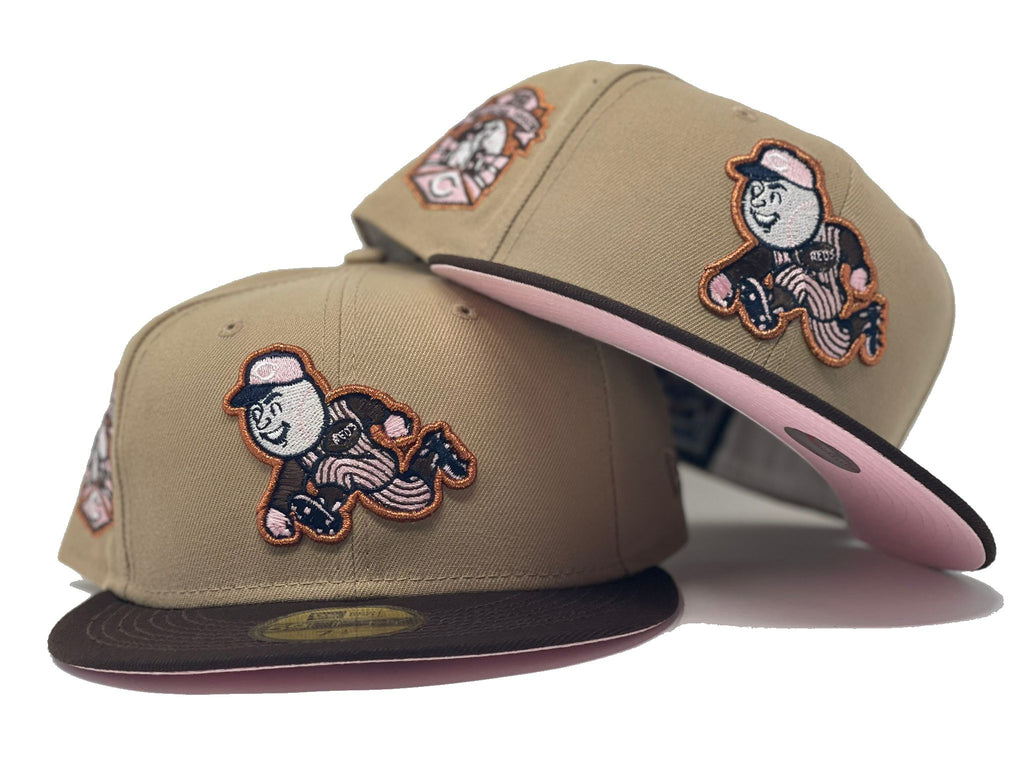 Cincinnati Reds 2003 Inaugural Season Cappuccino Collection Fitted