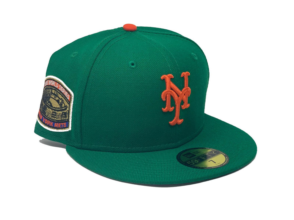 Kelly Green New York Mets 1969 World Series New Era Fitted Hat 