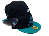 Black Arizona Diamondbacks 1998 Inaugural Season New Era Fitted Hat