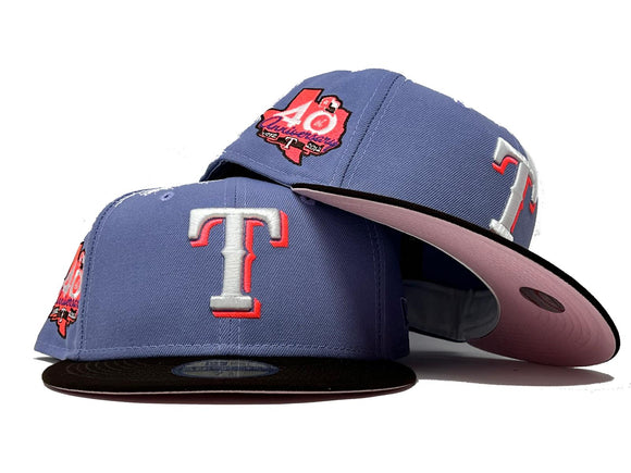 NEW ERA 59FIFTY MLB TEXAS RANGERS 40TH ANNIVERSARY TWO TONE