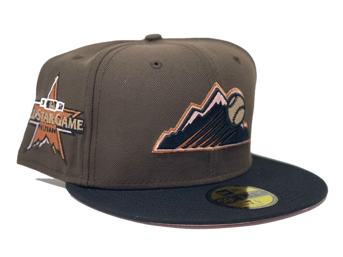 Deep Brown Colorado Rockies 2021 All Star Game New Era Fitted Hat
