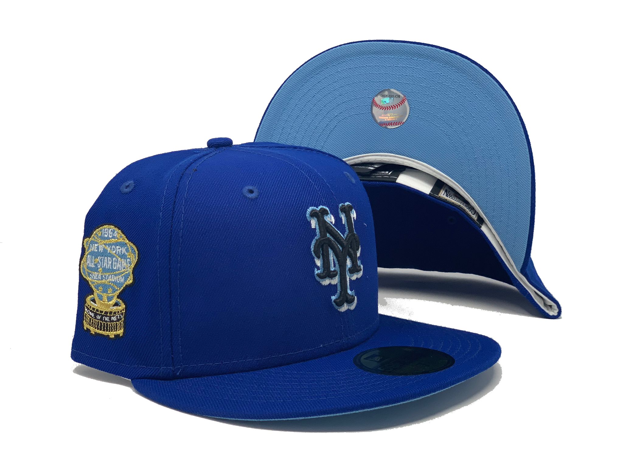Kith for Major League Baseball New York Yankees New Era 59FIFTY Retro Crown Cap Royal Blue