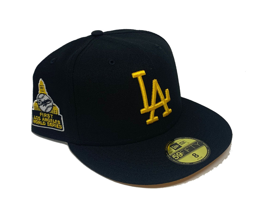 Black Los Angeles Dodgers First World Series 59fifty New Era Fitted
