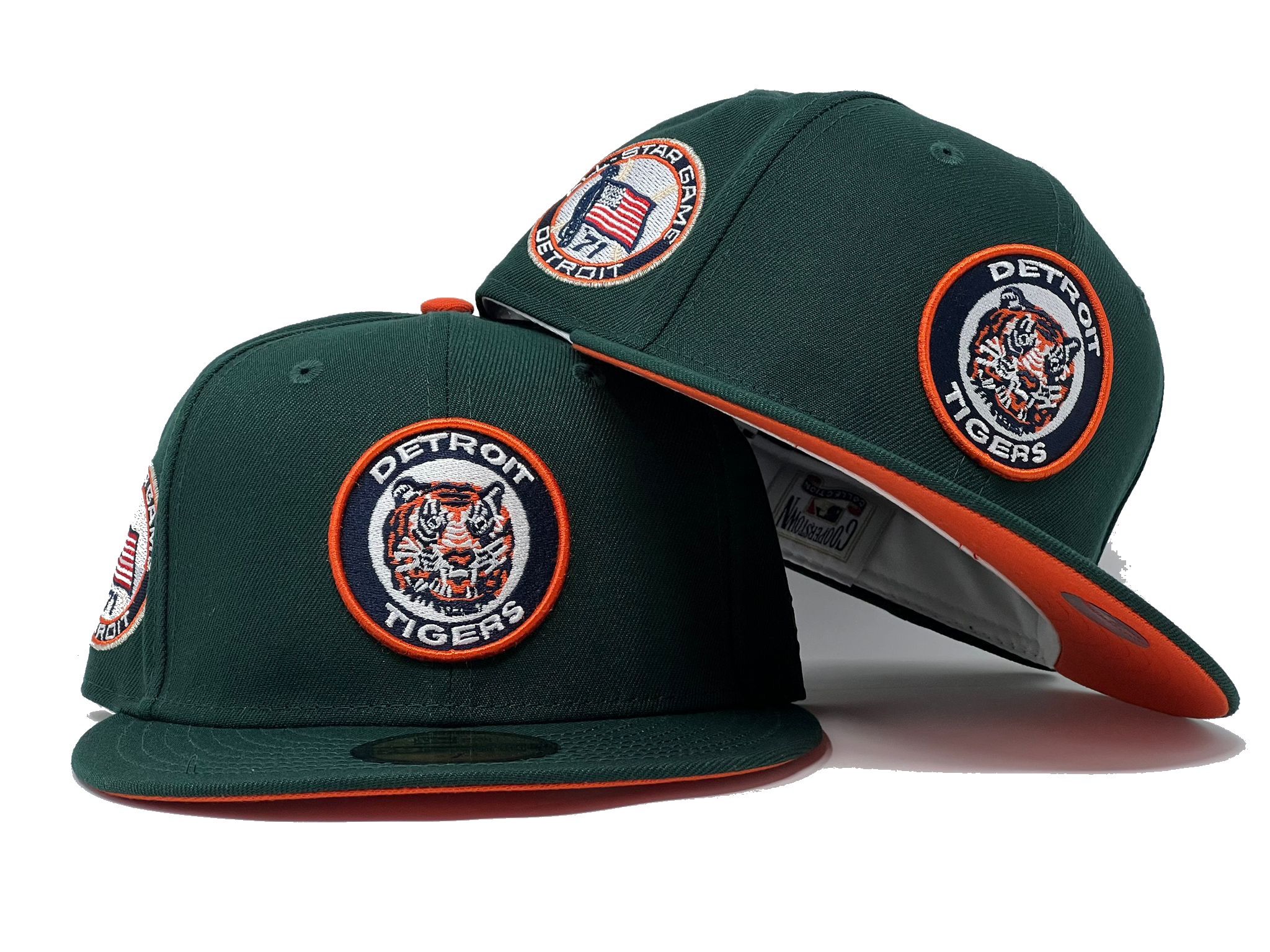 Detroit Tigers green Oxford New Era snapback cap