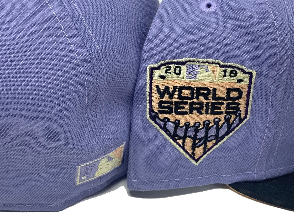 Lavender Boston Red Sox 2018 World Series Blue Orchid Collection