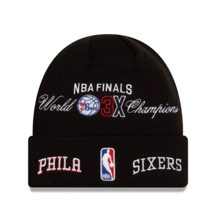 Philadelphia 76ers Championship Cuff Knit - Sports World 165