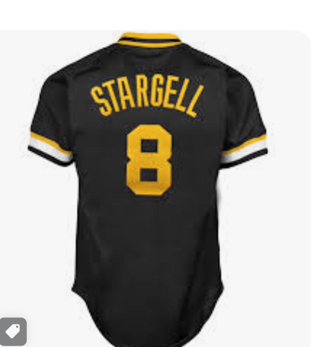 Willie Stargell Pittsburgh Pirates Mitchell & Ness 1982 Authentic Cooperstown Collection Mesh Batting Practice Jersey - Black