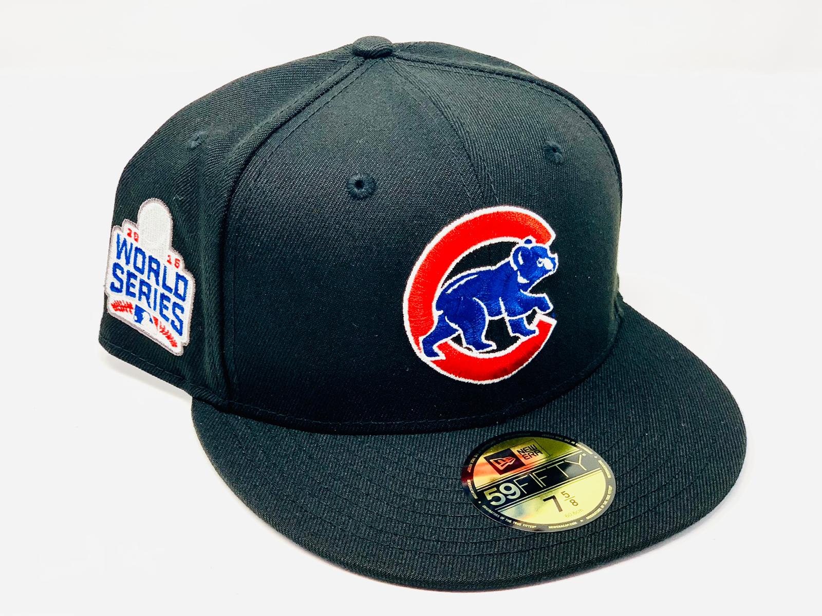 Chicago Cubs New Era 2016 World Series Champions Official Parade Locker  Room 9FIFTY Snapback Adjustable Hat - Graphite/Black