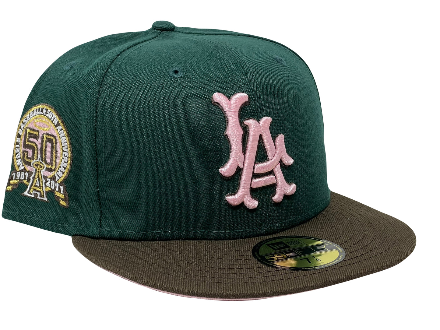 Anahiem Angeles 50 Anniversary New Era Fitted Hat
