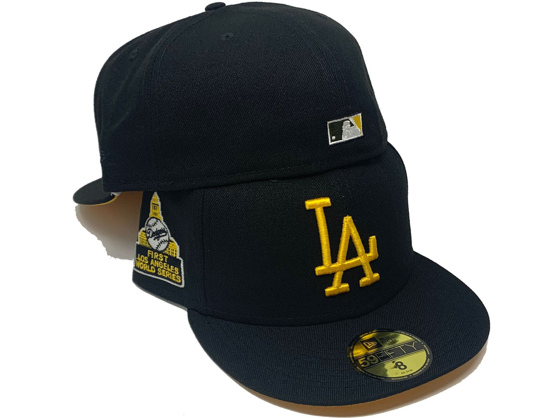 Black Los Angeles Dodgers First World Series 59fifty New Era Fitted
