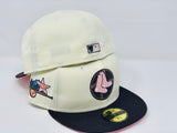 BOSTON RED SOX 1961 ALL STAR GAME "NEAPOLITAN ICE-CREAM" PINK BRIM NEW ERA FITTED HAT