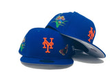 FELT * NEW YORK METS ROYAL BLUE  59FIFTY NEW ERA FITTED HAT