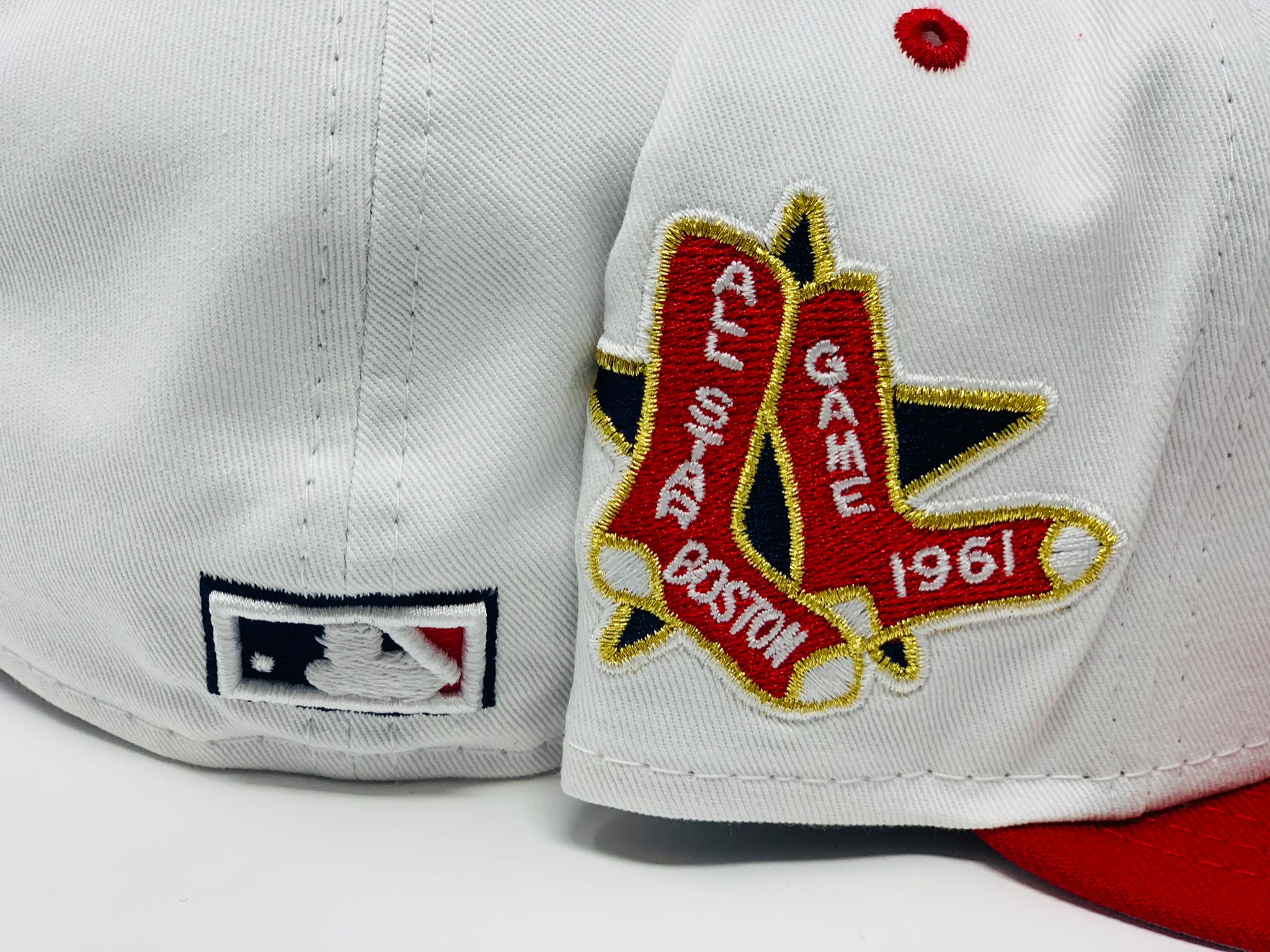 New Era Boston Red Sox Movie Collection 1961 All Star Game Patch Capsule  Hats Exclusive 59Fifty Fitted Hat Blue/Red - SS22 - US