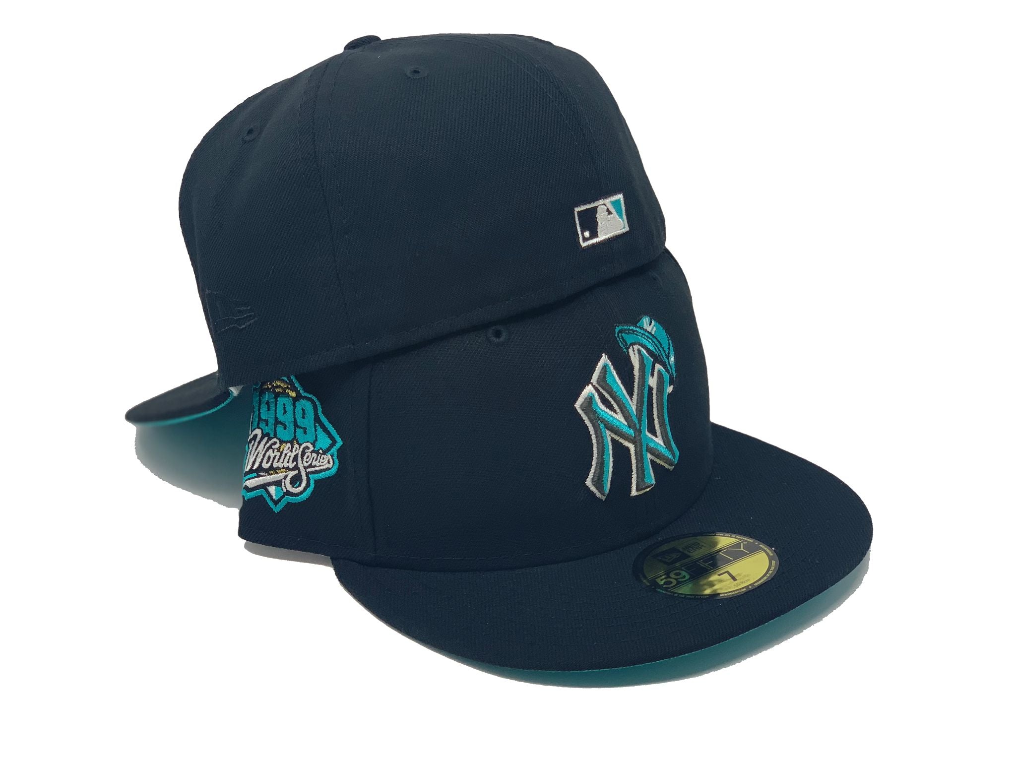 NY Yankees 99 World Series 59FIFTY New Era Sky Blue Hat – USA CAP KING