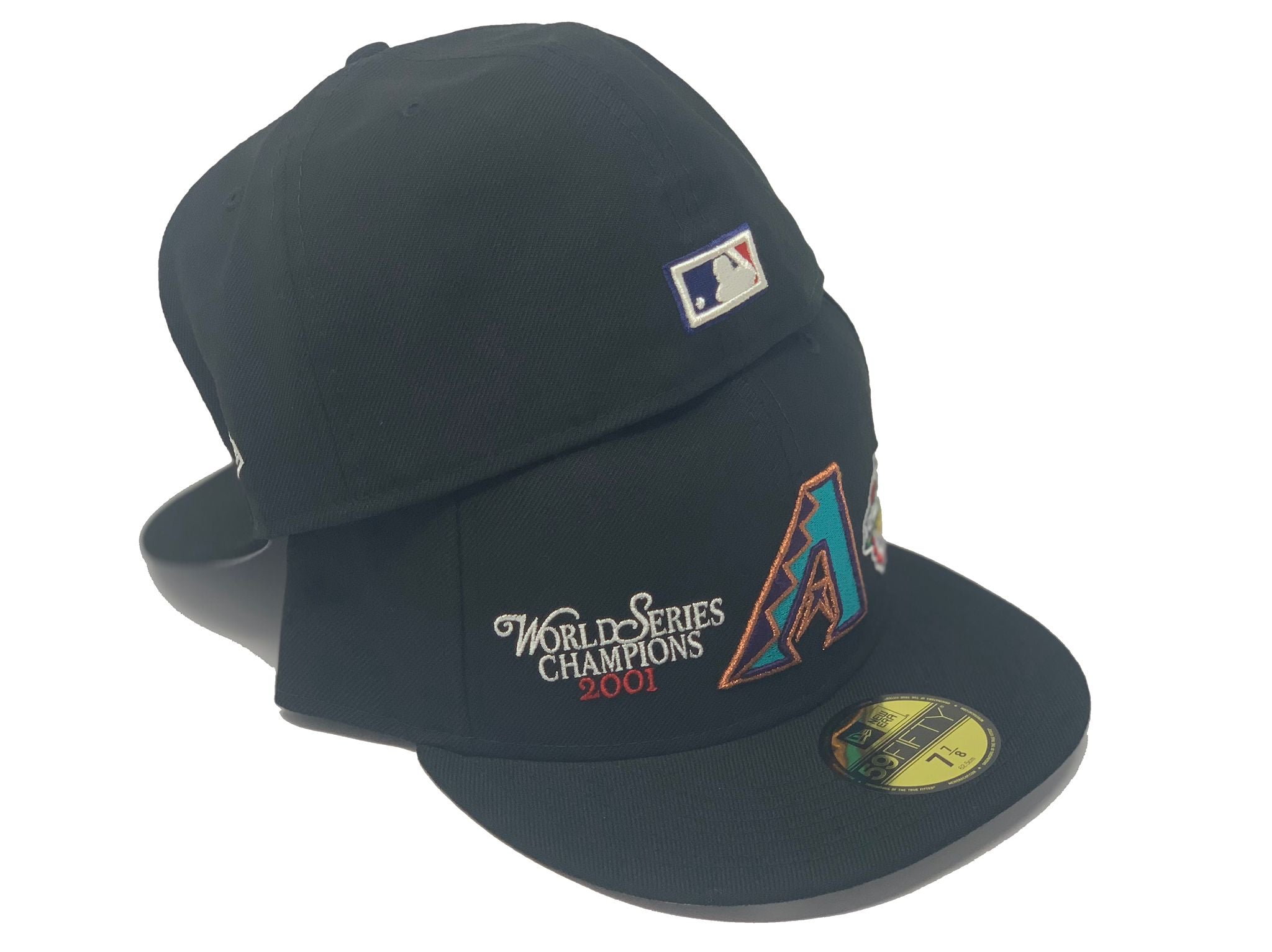 Arizona Diamondbacks New Era 2001 World Series Champions 59FIFTY Fitted Hat  - Black