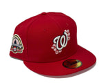 WASHINGTON NATIONALS 2018 ALL STAR GAME RED PINK BRIM NEW ERA FITTED HAT