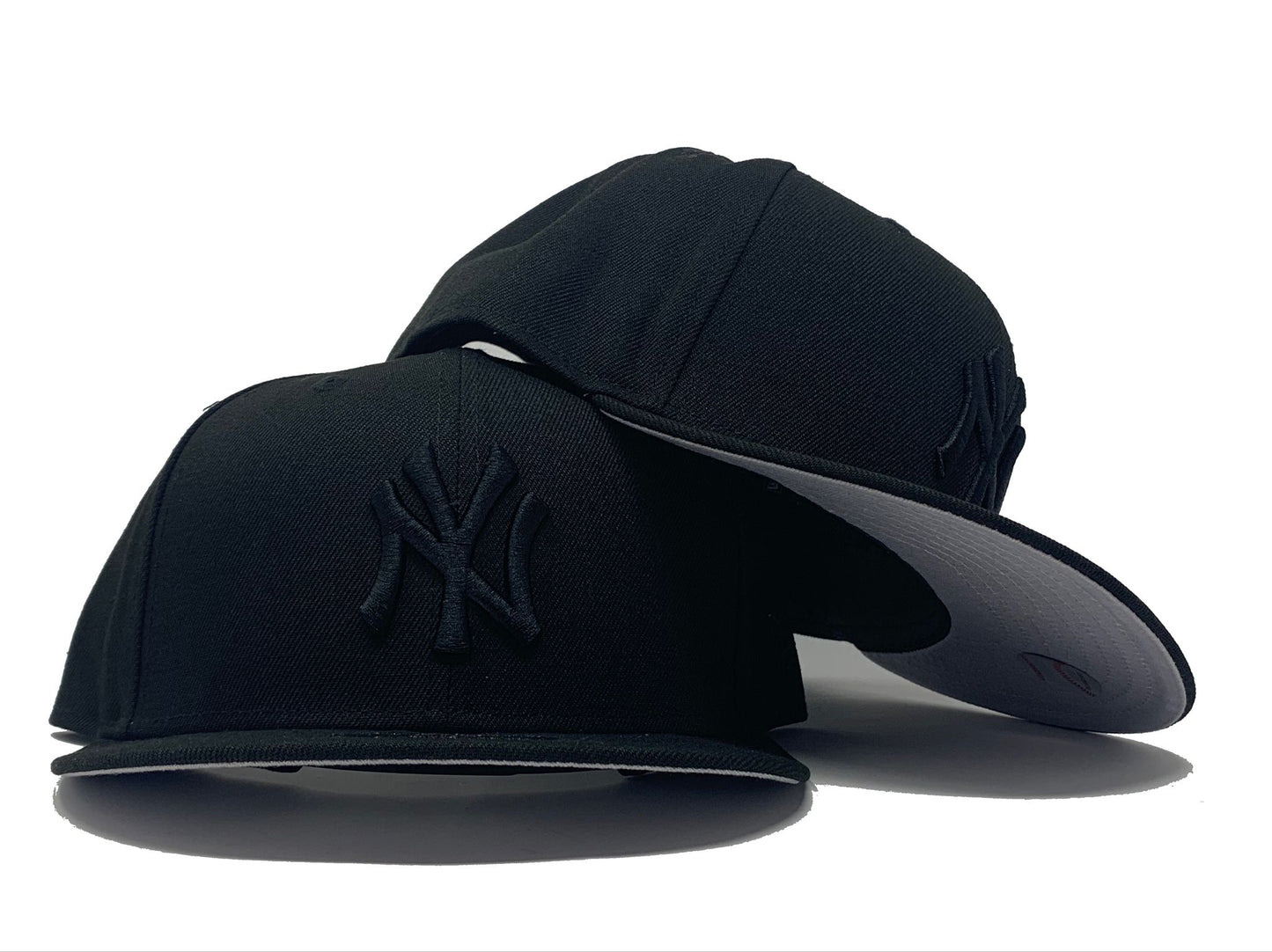 Black New York Yankees Black Logo New Era 950 Snapback Hat